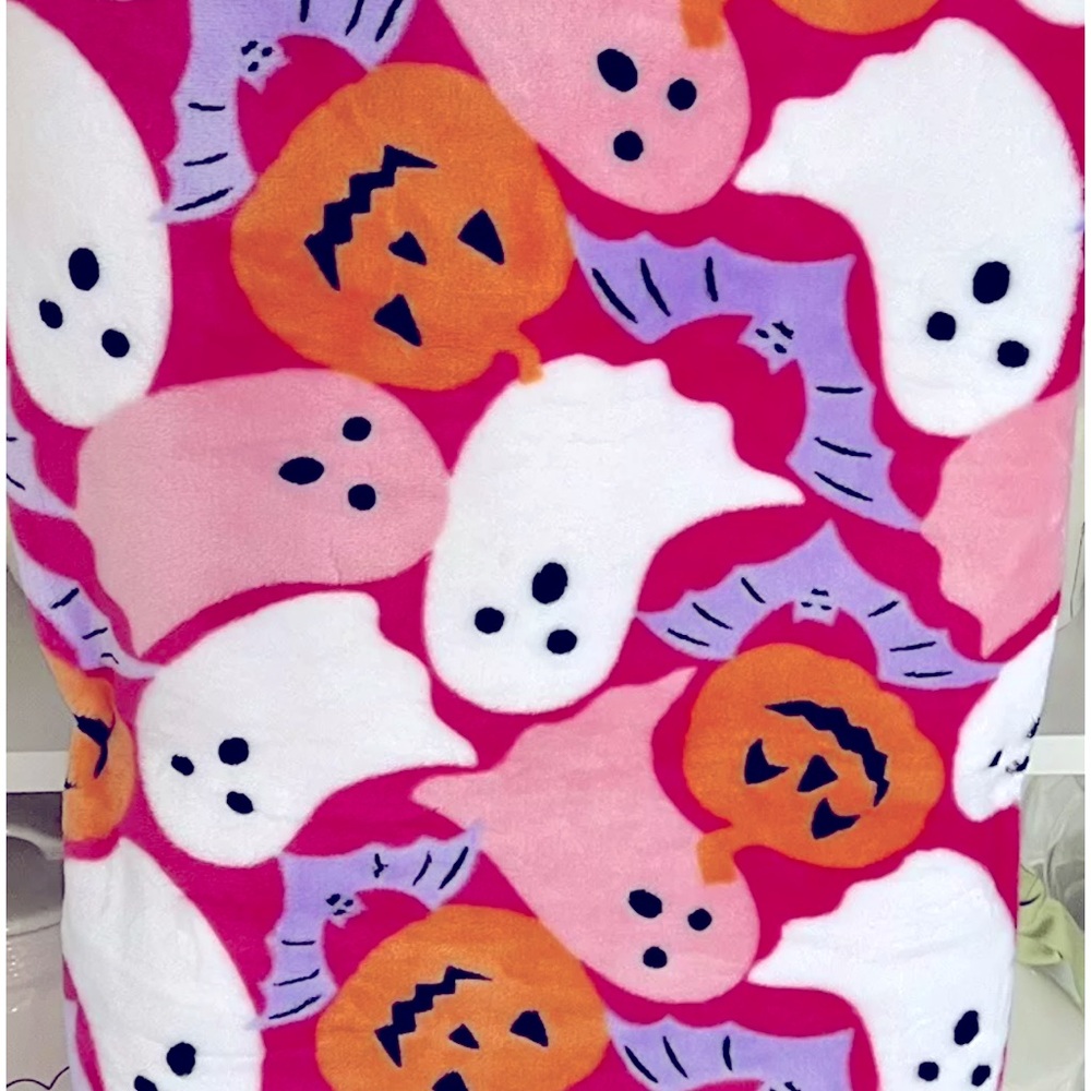 Pink Cupcakes and Cashmere Ghost Blanket 2024